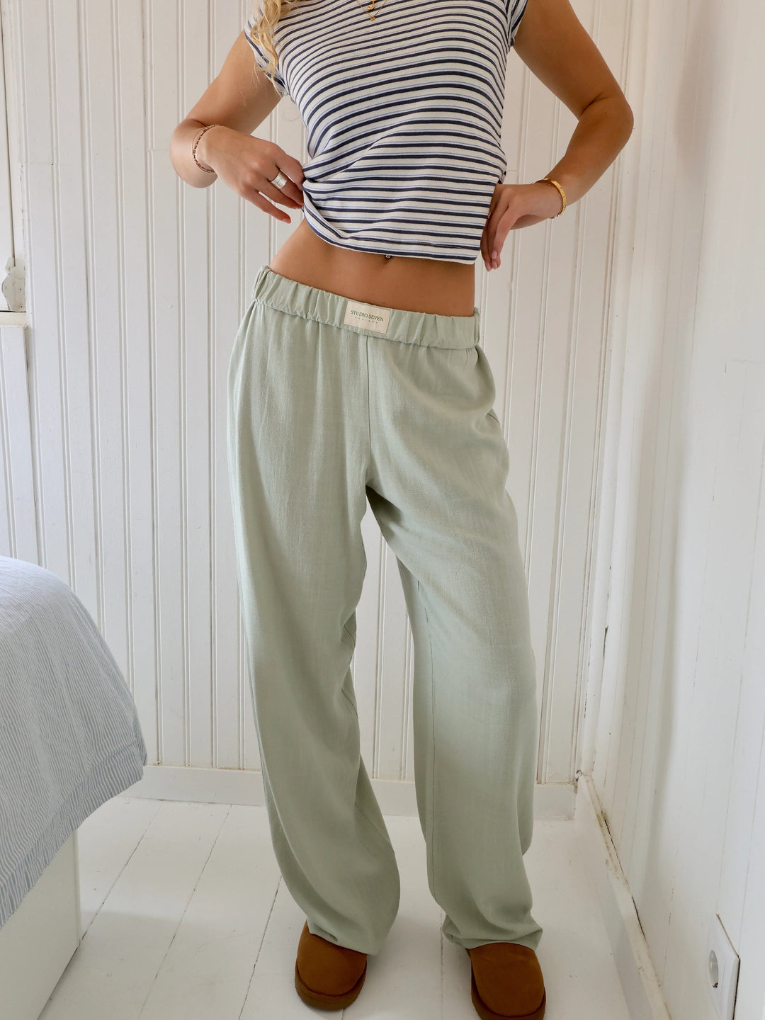 JULIA™ | Lounge Pants MyGirlClub. Groente S 