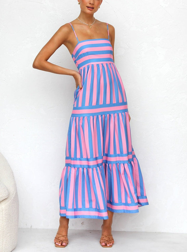 Daniele Striped Maxi Dress