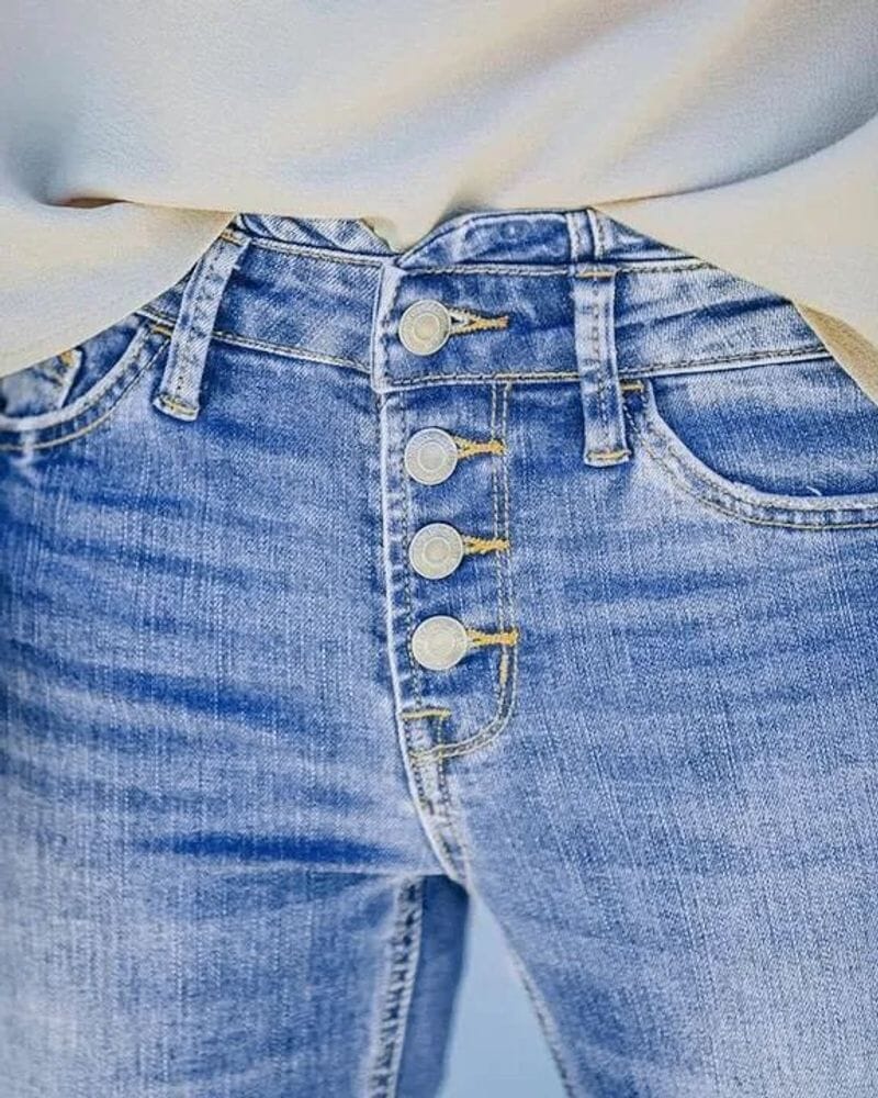 Jordan Vintage High Waisted Flare Jeans JURKJESBOETIEK 