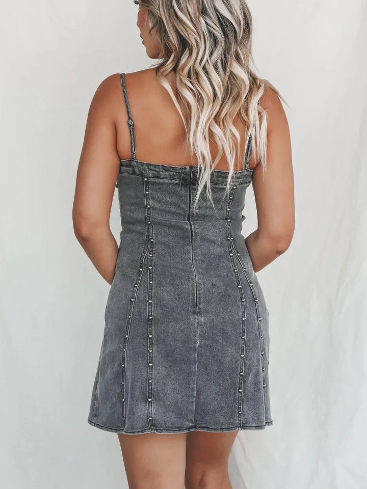 Myrthe Denim Jurk JURKJESBOETIEK 