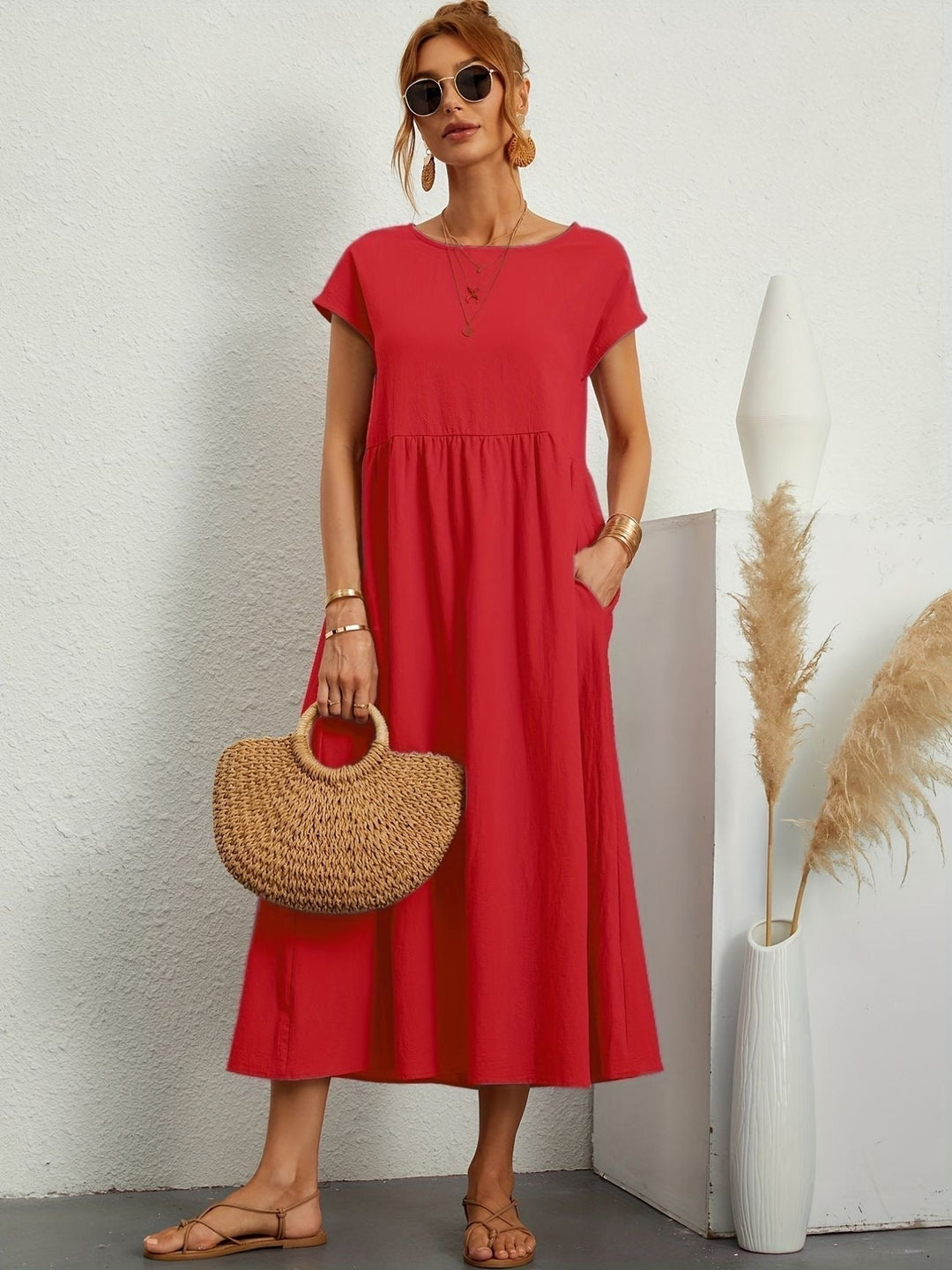 Celeste Elegant Casual Dress