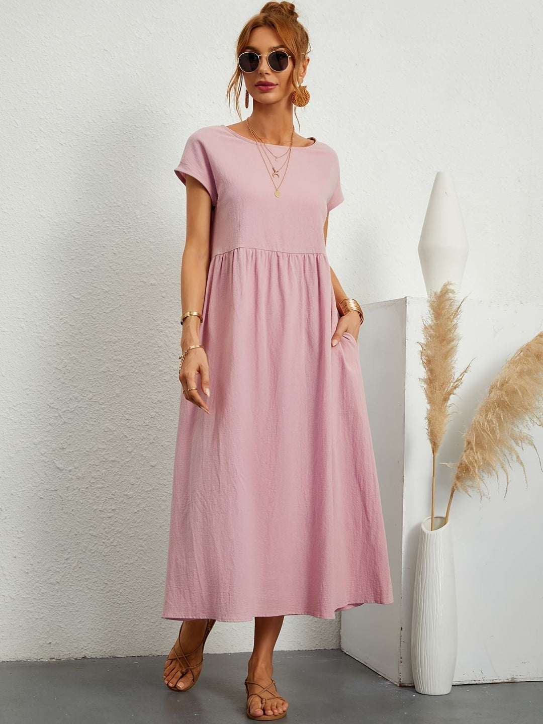 Celeste Elegant Casual Dress