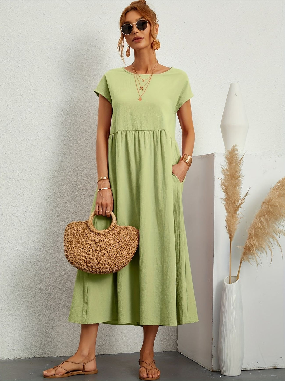 Celeste Elegant Casual Dress