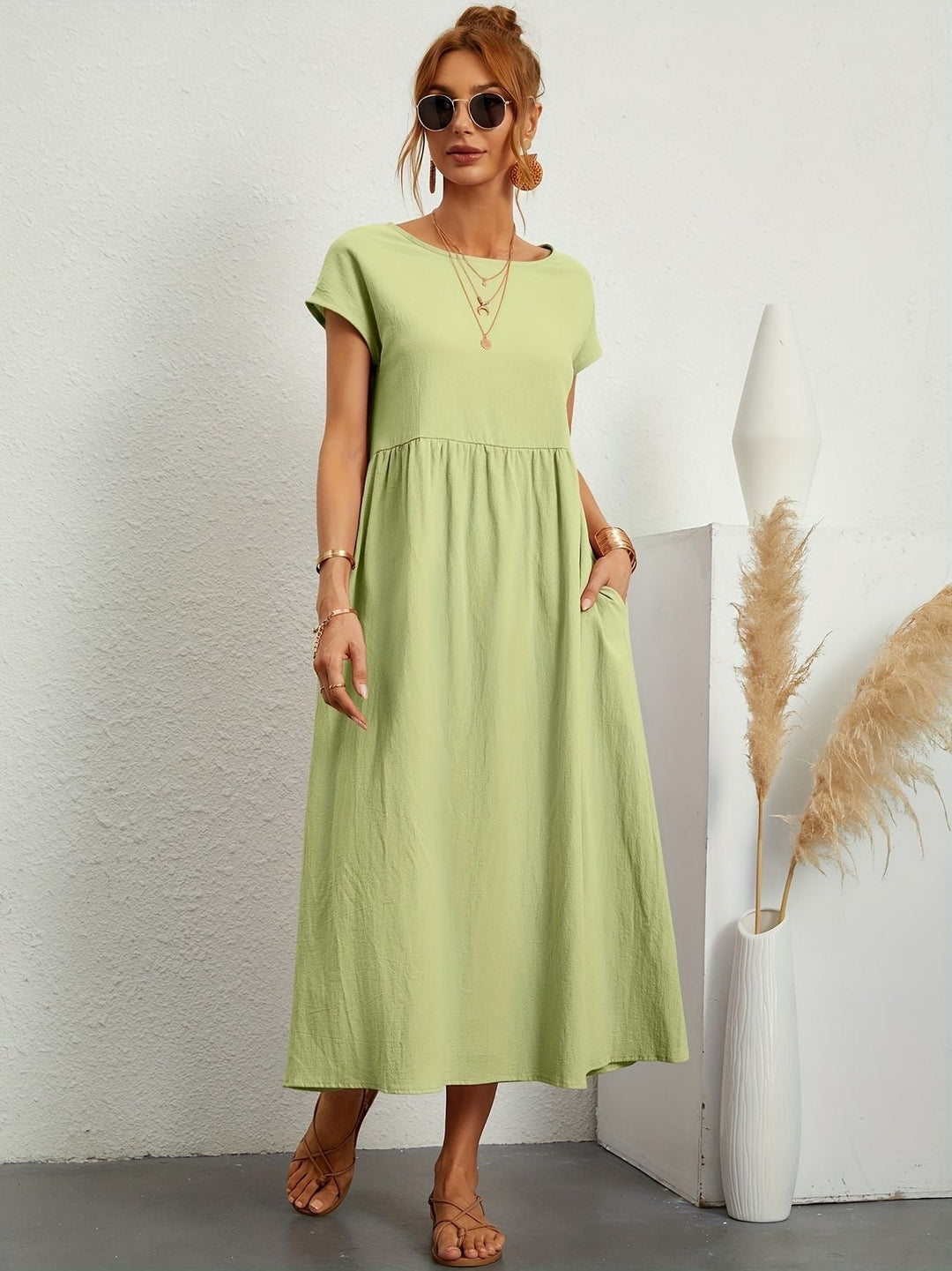 Celeste Elegant Casual Dress