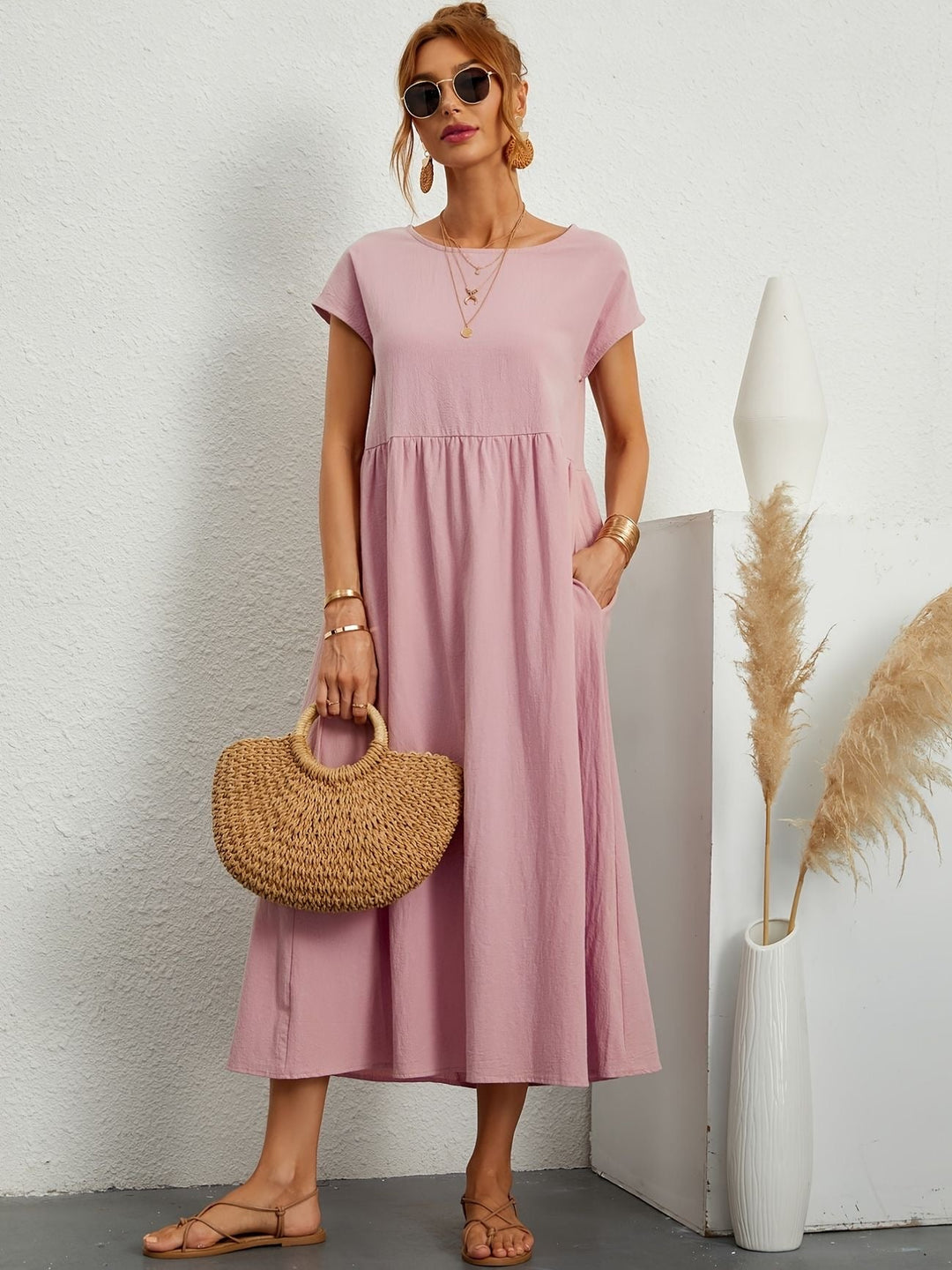 Celeste Elegant Casual Dress