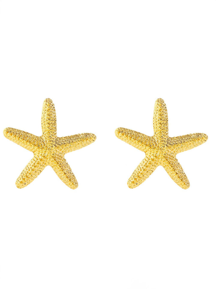 Santorini Starfish Necklace ~ Gold Necklaces DRESS/ATELIER Earrings 