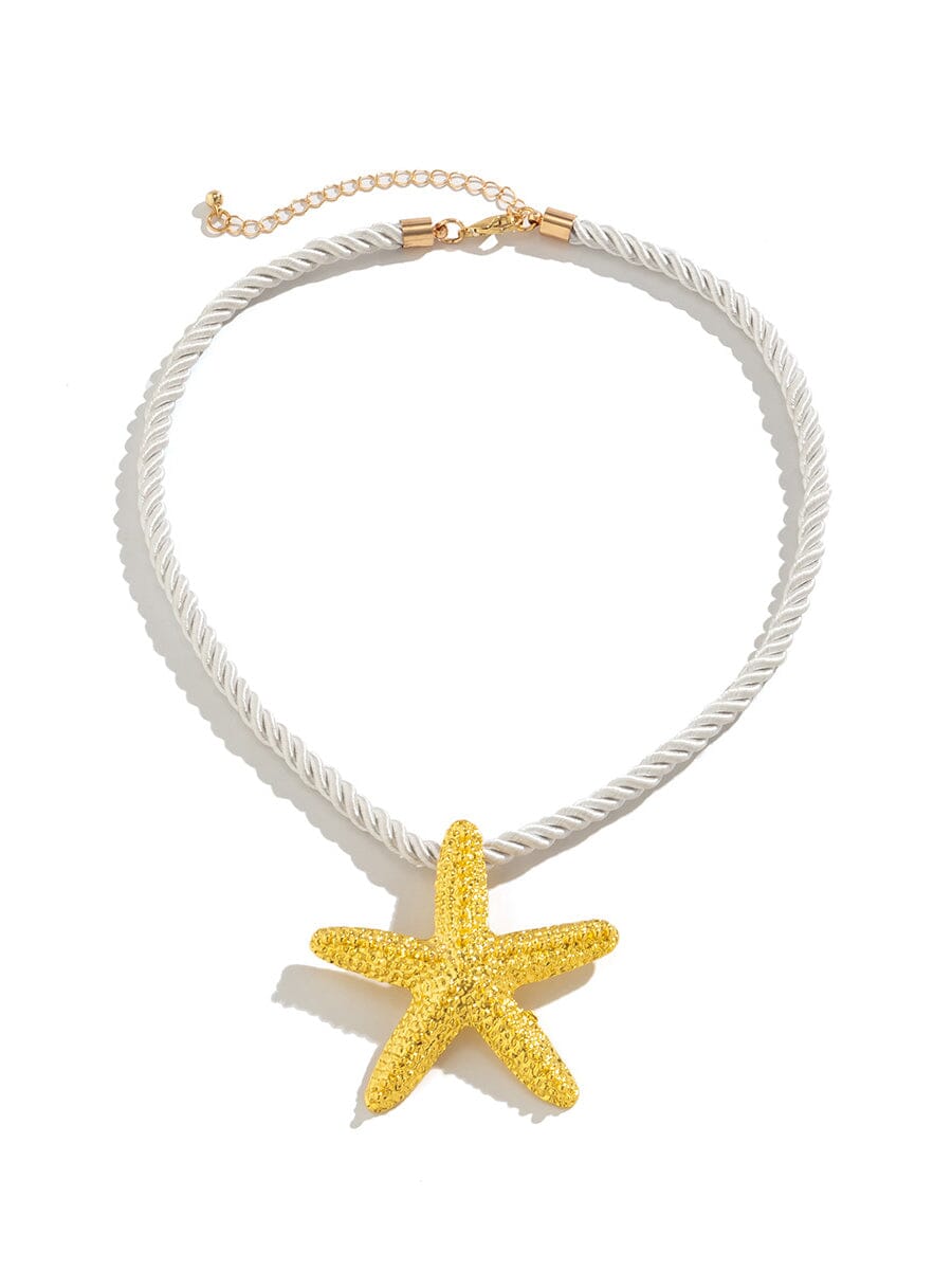 Santorini Starfish Necklace ~ Gold Necklaces DRESS/ATELIER Necklace 