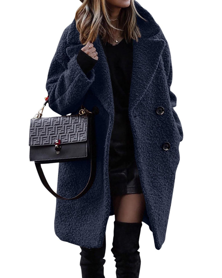 Aria™ | Long Plush Coat