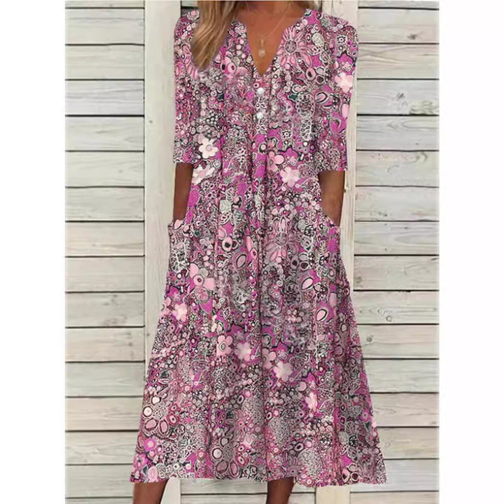 Maali Elegant Autumn Dress