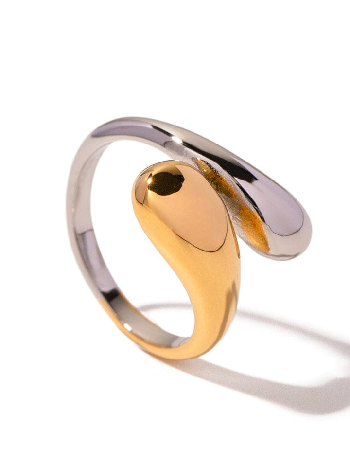 Jessica Druppel Ring Goud-Zilver Rings DRESS/ATELIER 