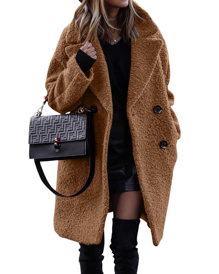 Aria™ | Long Plush Coat