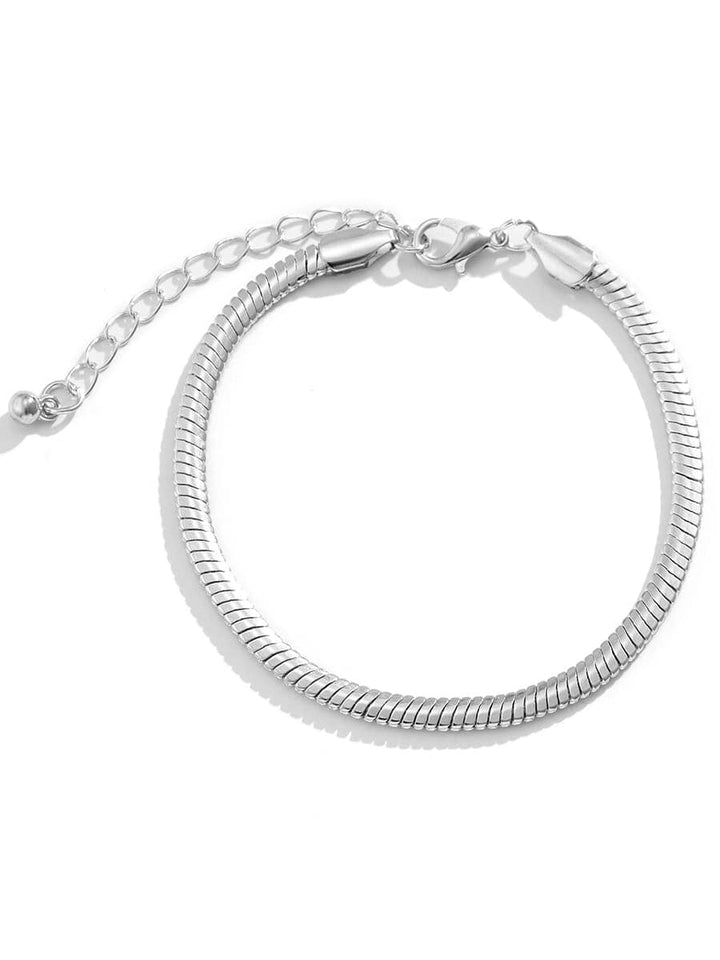 Flat Snake Bone Bracelet Bracelets DRESS/ATELIER 