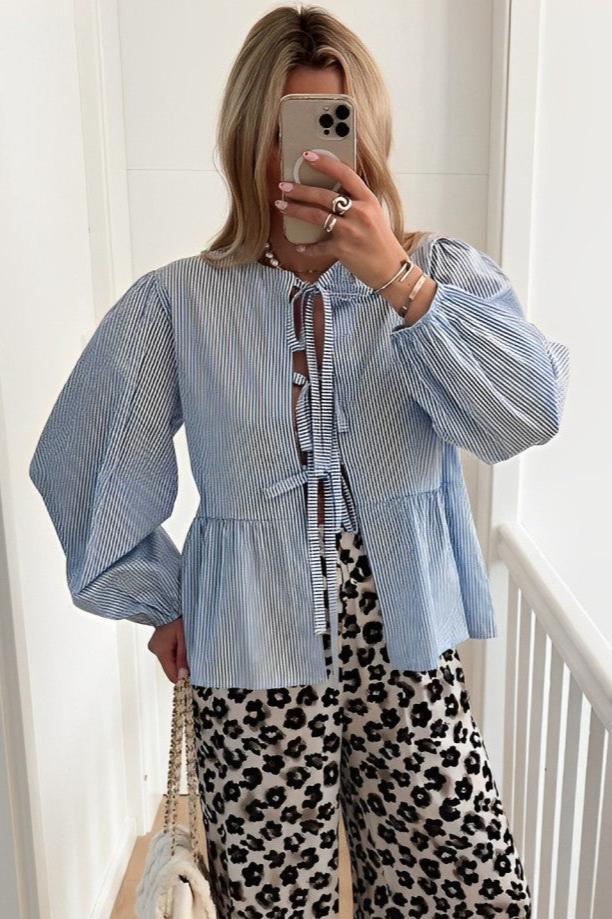 Pepa Bow Blouse