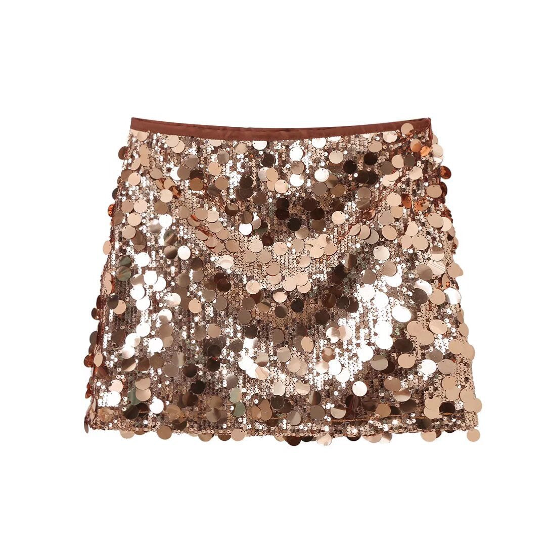 Sarah Chic Sequins Skirt