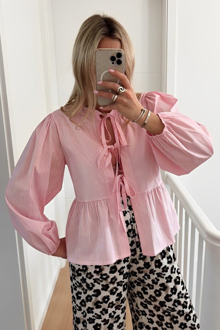 Pepa Bow Blouse