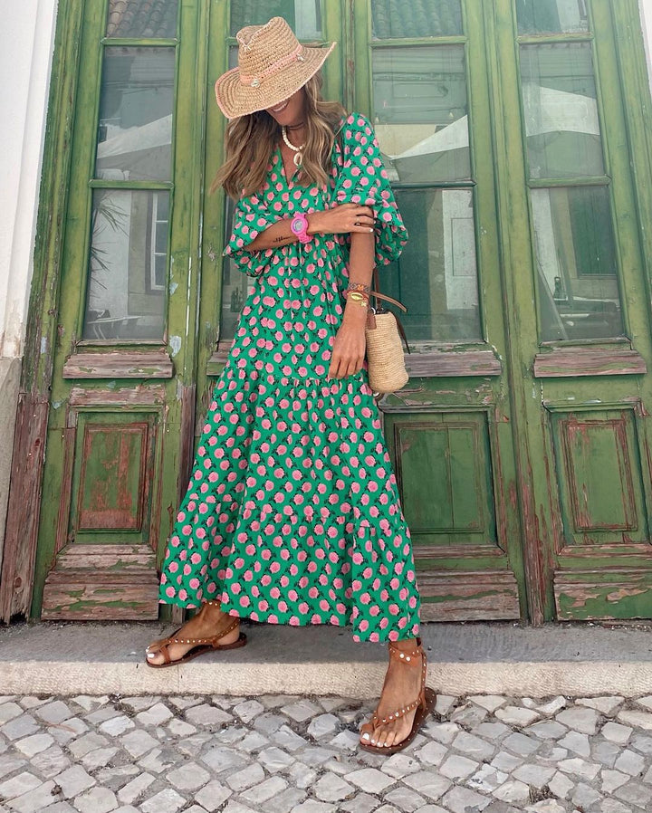 Maura™ | Playful Floral Summer Dress