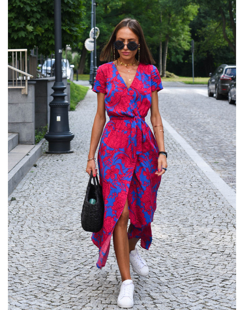 Nadia Elegant Printed Dress