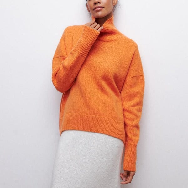 Nicole™ - Turtleneck Sweater JURKJESBOETIEK Oranje S 