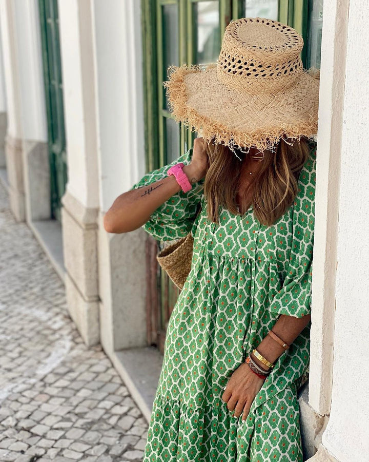 Maura™ | Playful Floral Summer Dress