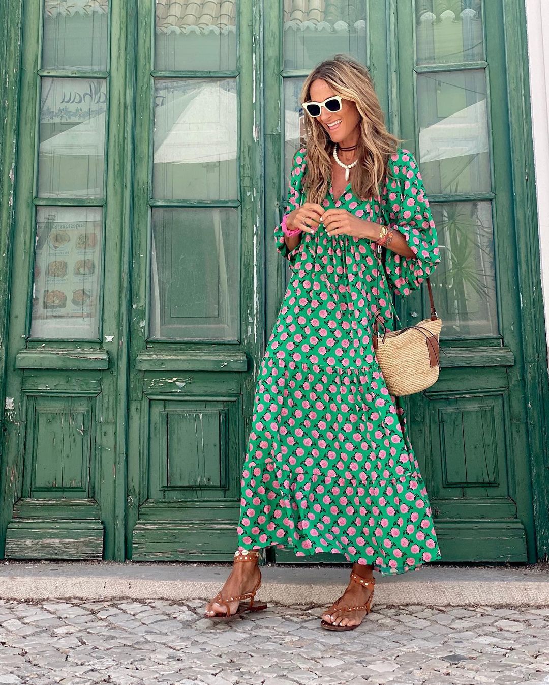 Maura™ | Playful Floral Summer Dress