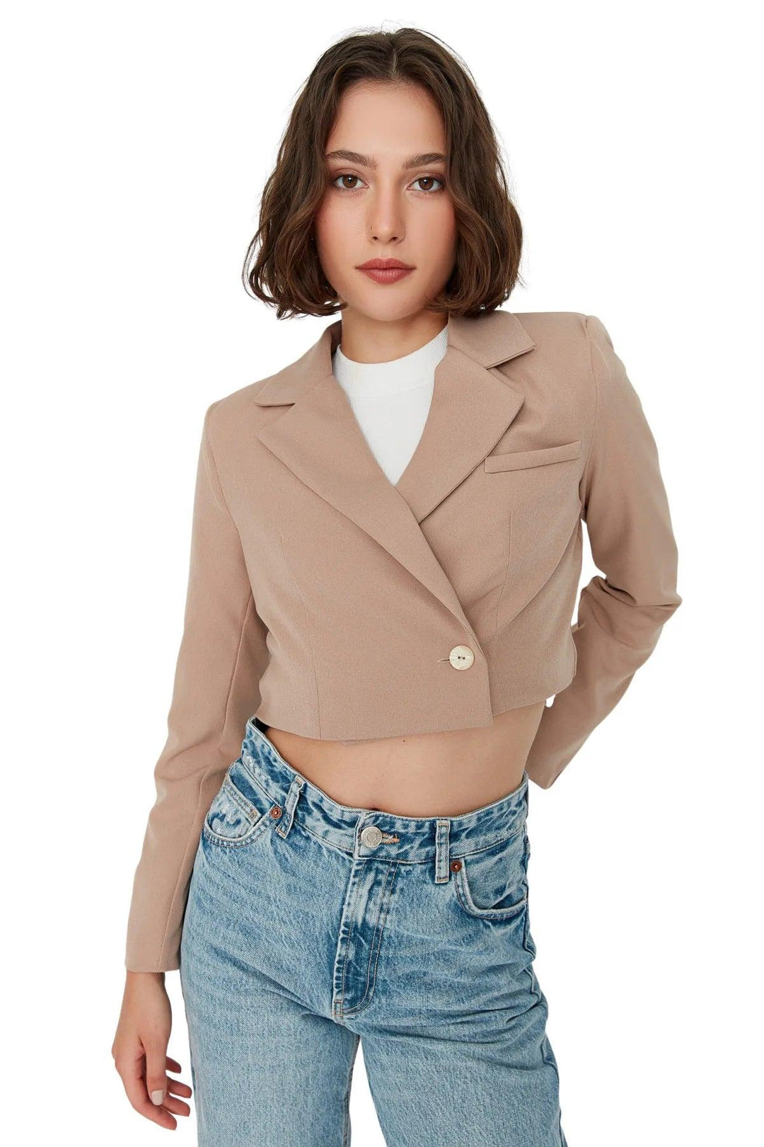 ISABELLA™ | Cropped Blazer MyGirlClub. 