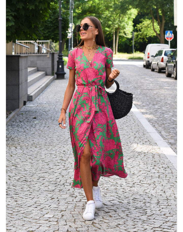 Nadia Elegant Printed Dress