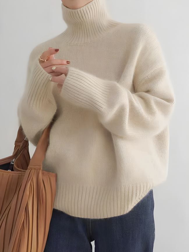 Yfke™ - Cashmere Turtleneck Sweater Sweaters OLIVIA'S 