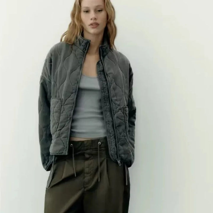 Evie™ | Vintage Quilted Jacket
