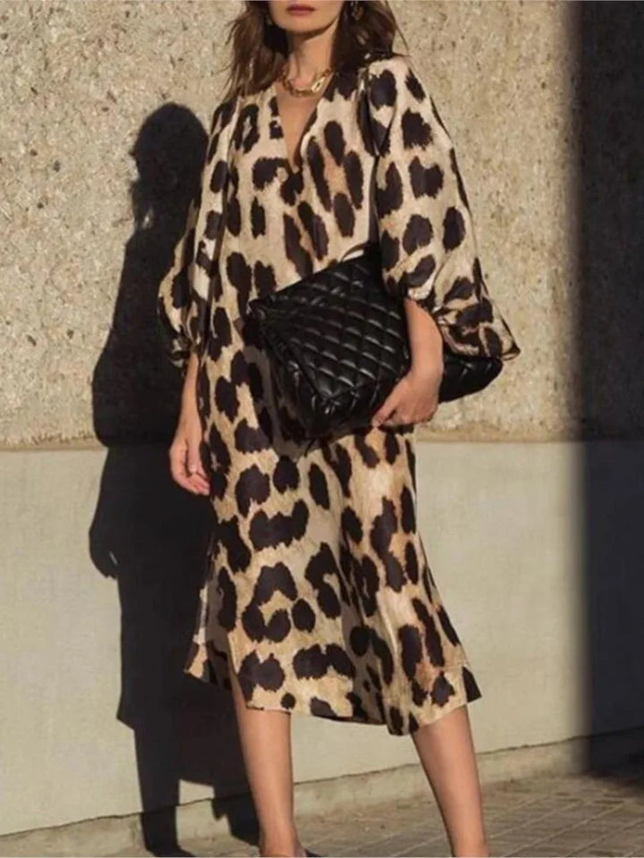 Lysa Leopard Print Dress