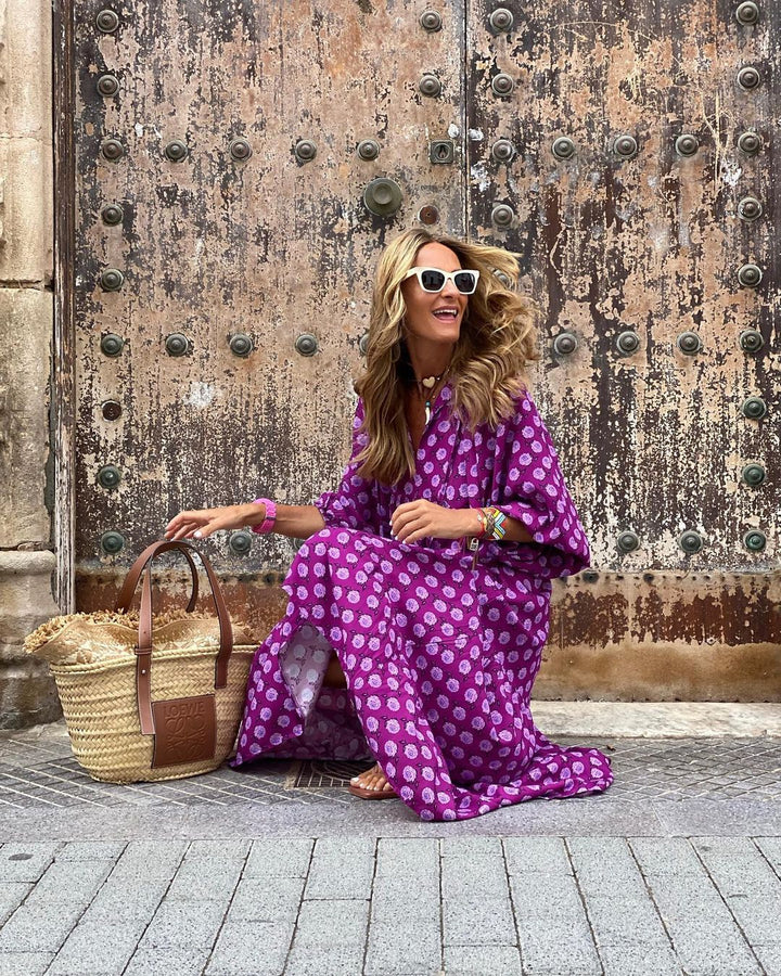 Maura™ | Playful Floral Summer Dress