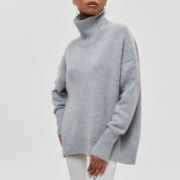 Nicole™ - Turtleneck Sweater JURKJESBOETIEK Grijs S 