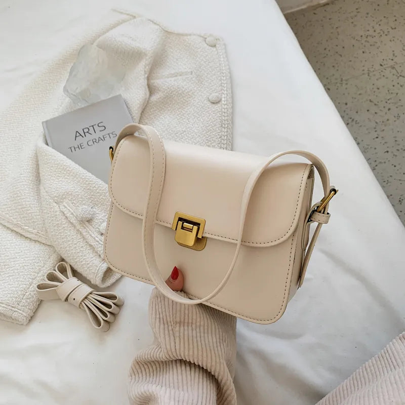 KLARA™ | Stylish Cross-Body Tas MyGirlClub. Beige 