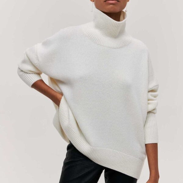 Nicole™ - Turtleneck Sweater JURKJESBOETIEK Wit S 