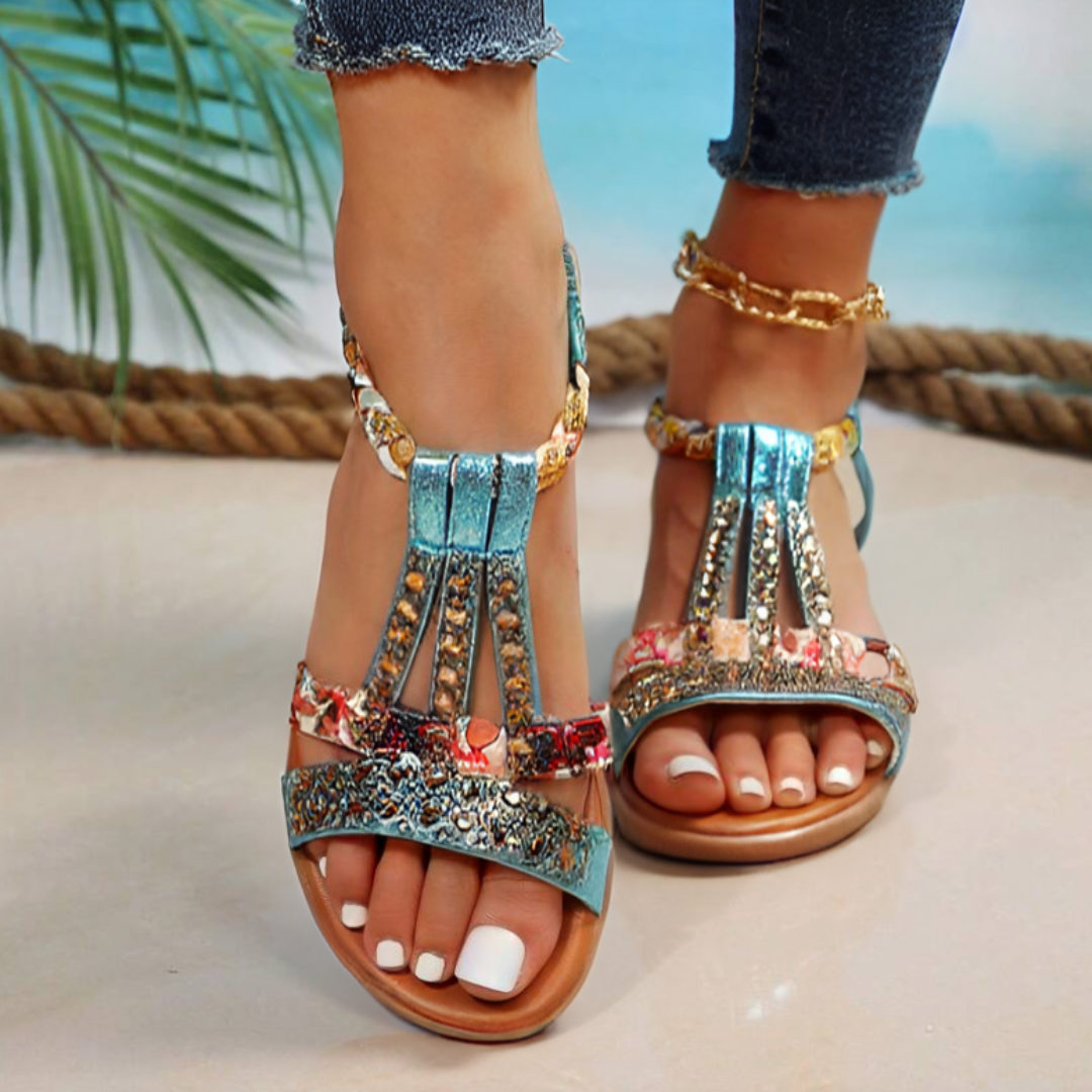 Lacy Elegant Boho Sandals