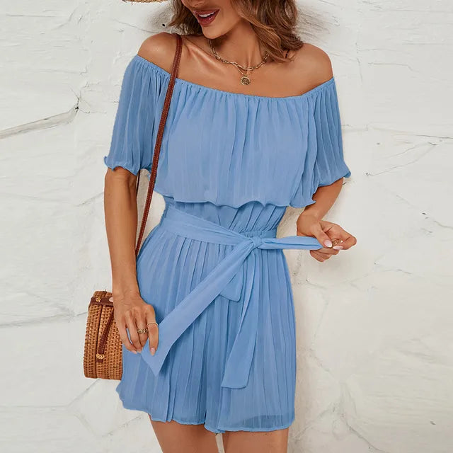 Ava Off-Shoulder Jumpsuit SOPHIE/CLAIRE 