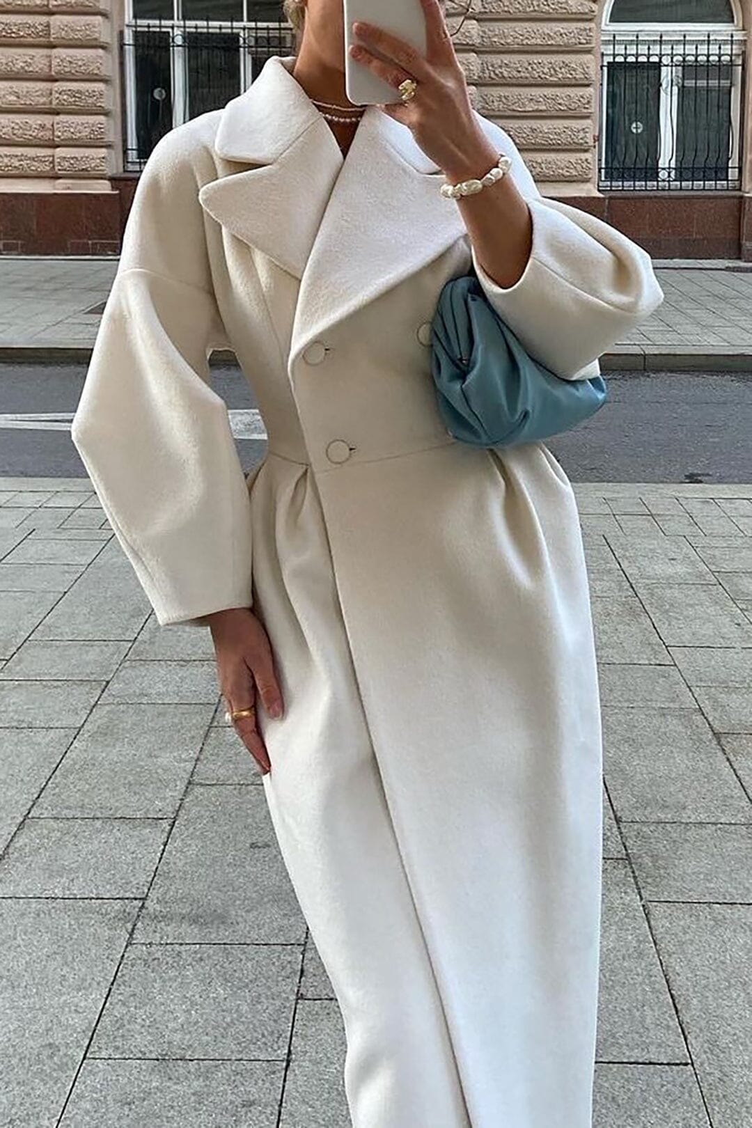 Syvella Elegant Long Coat DRESS/ATELIER 8 - 10 (S) 