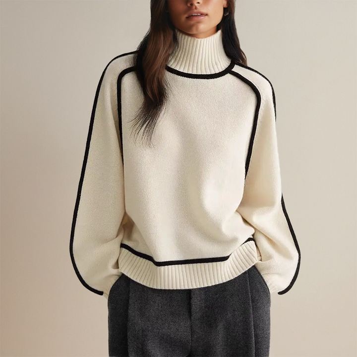 Yalina Warm Turtleneck Sweater