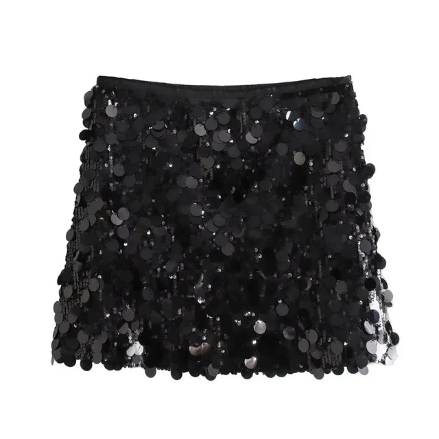 Zafira Chic Sequins Skirt Girls night out DRESS/ATELIER 