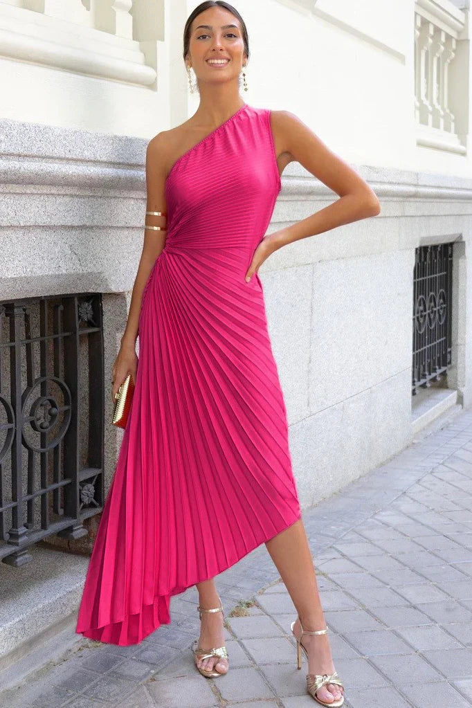 Miley One Shoulder Maxi Dress