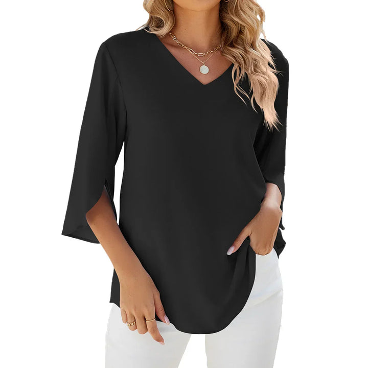 Cassie V-Neck Blouse