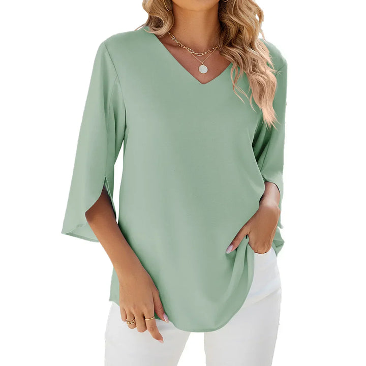 Cassie V-Neck Blouse