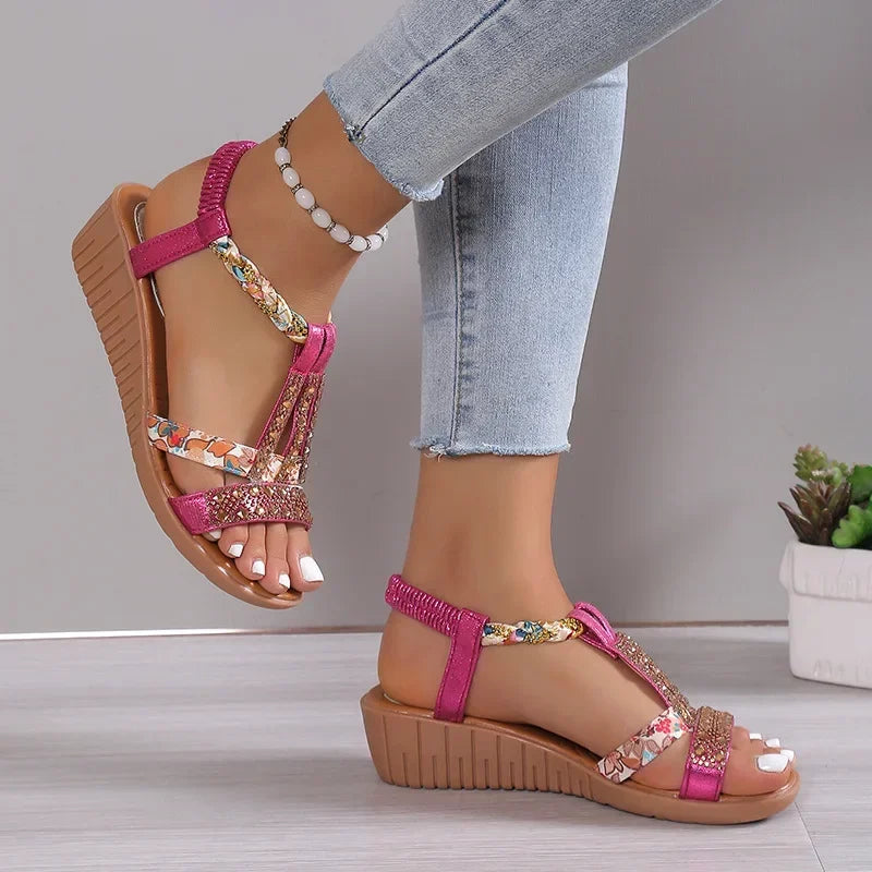 Lacy Elegant Boho Sandals