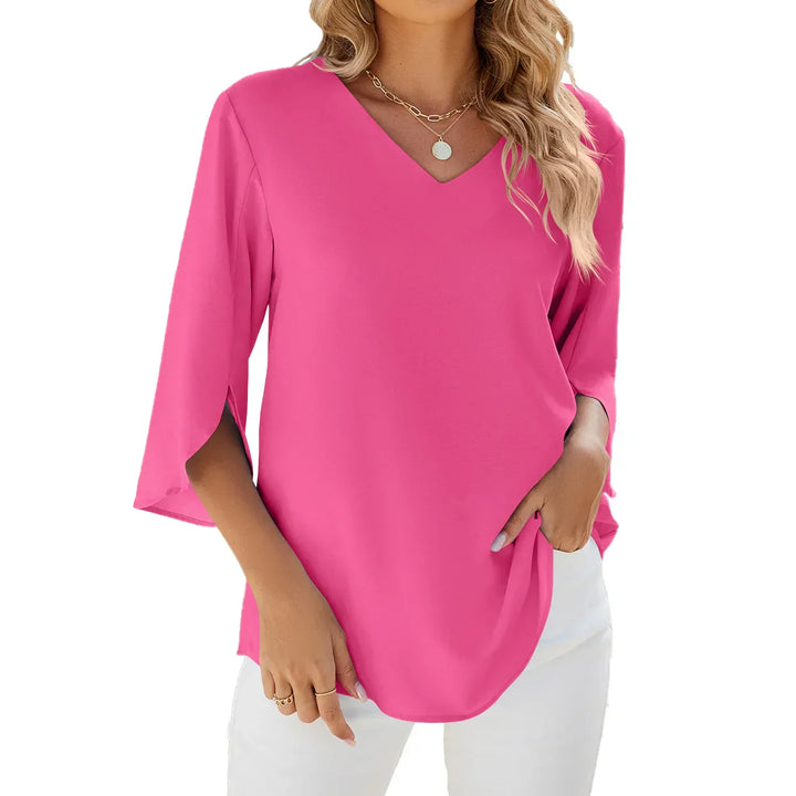 Cassie V-Neck Blouse