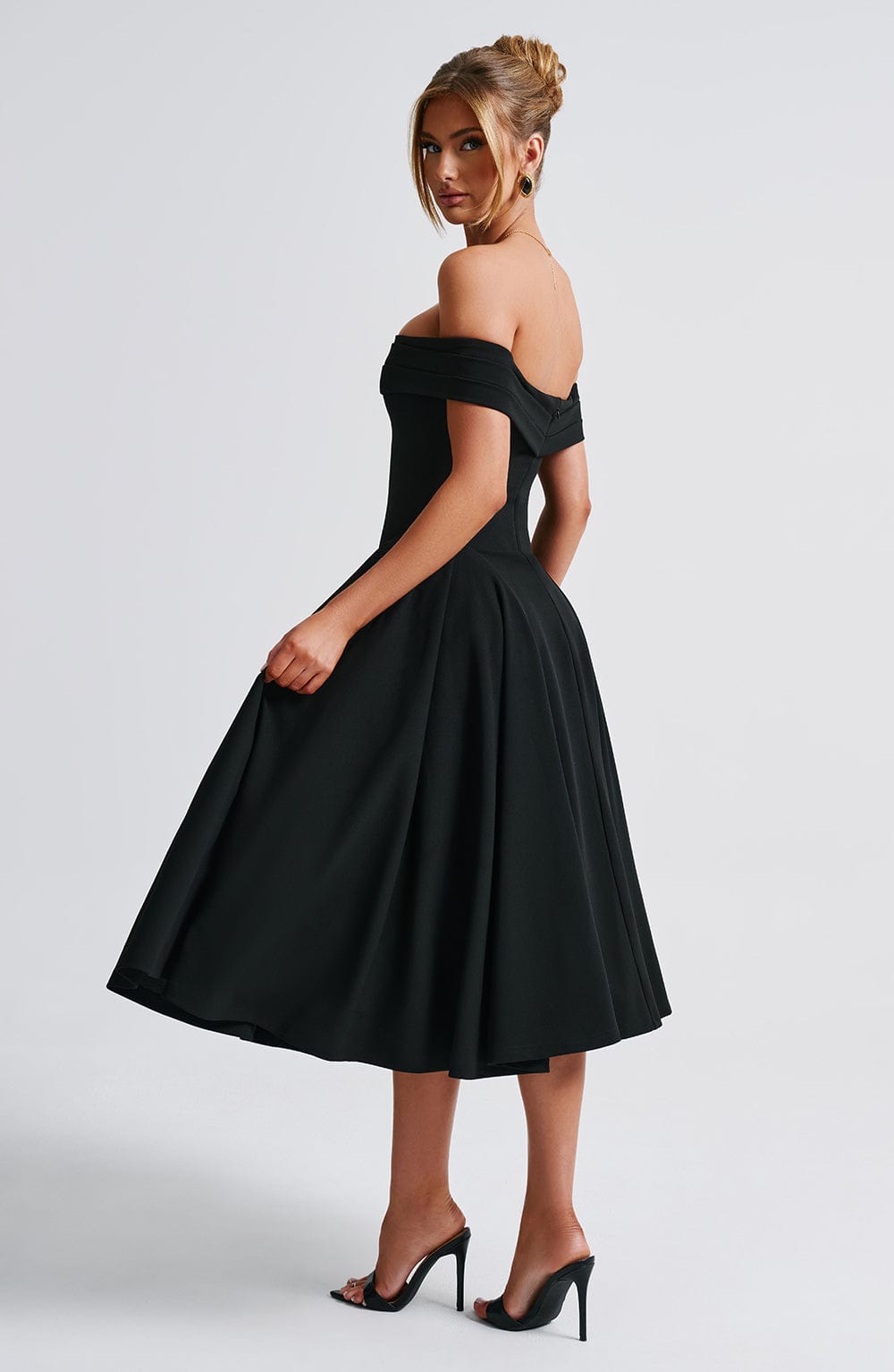 Maiah Elegant Midi Dress