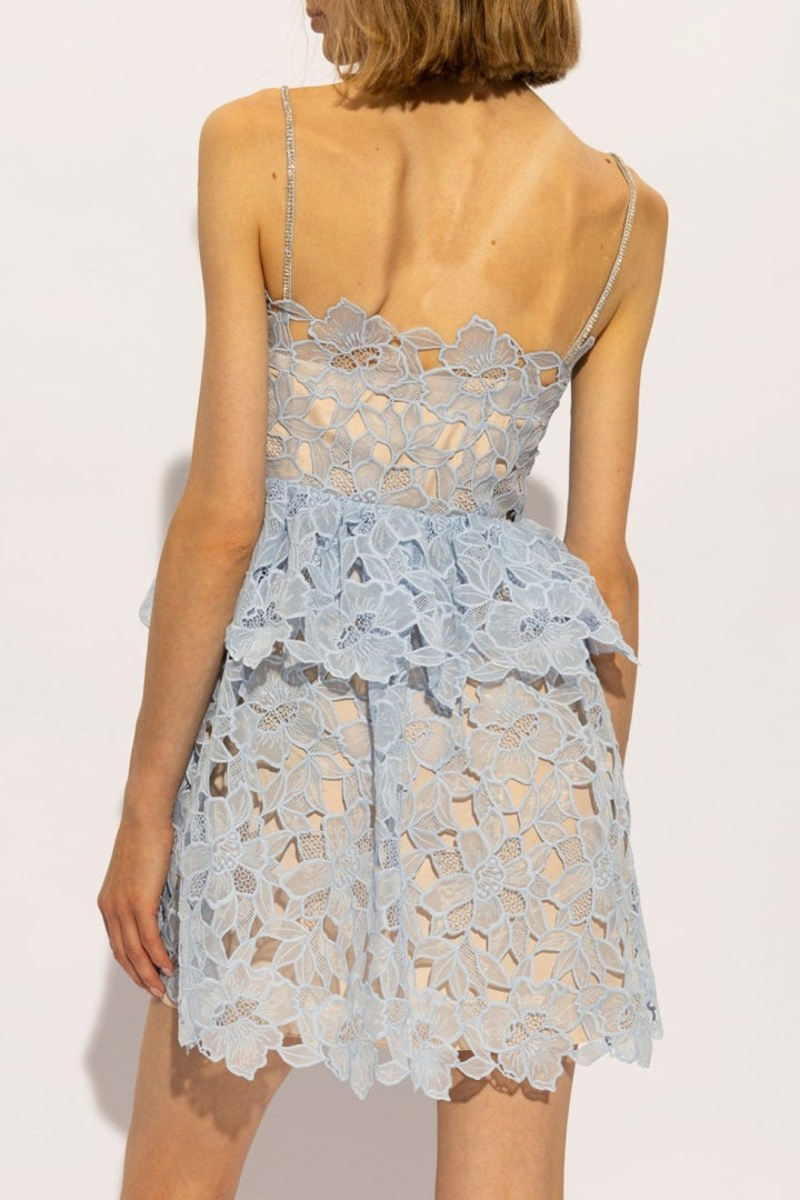 Ophelia Lace Tiered Cami Mini Dress