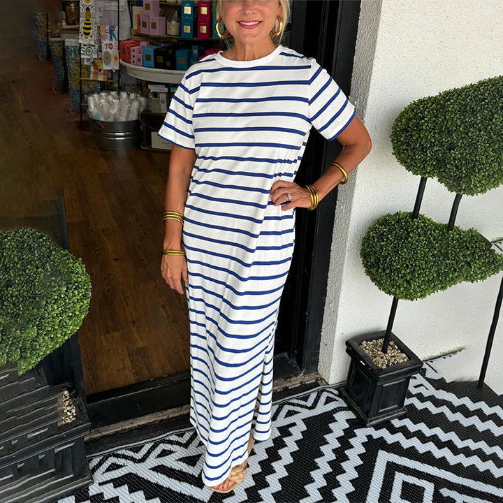 Sara Striped Maxi Dress