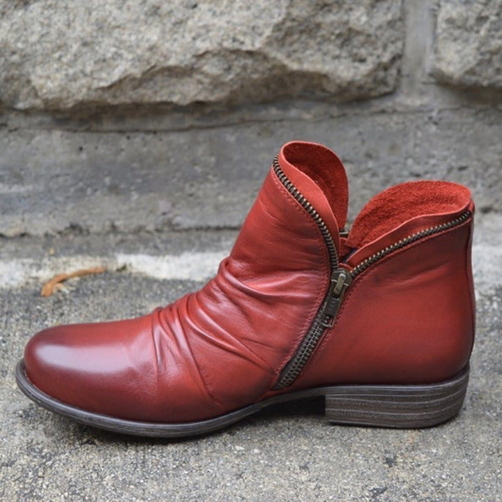 Wrenna Elegant Leather Boots