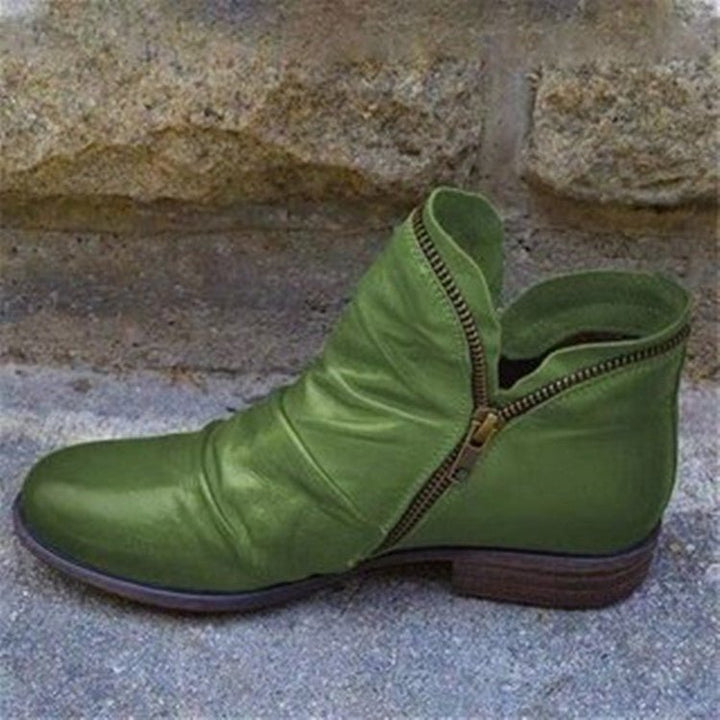 Wrenna Elegant Leather Boots