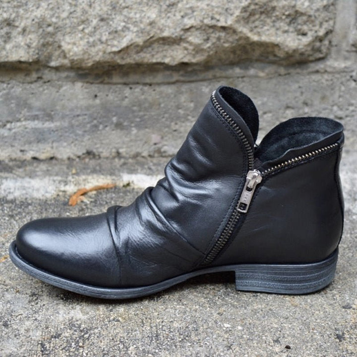 Wrenna Elegant Leather Boots