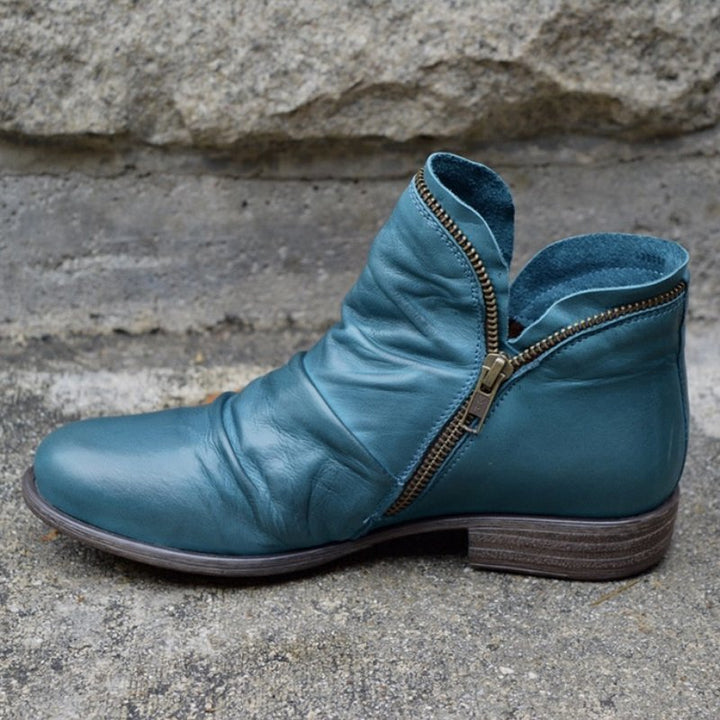 Kim™ | Elegant Leather Boots for Women